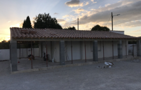 Agrandissement d'une toiture